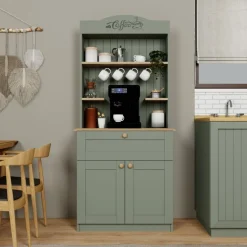 Aamiaiskaappi/kahvipiste Linento Furniture Lucas 7