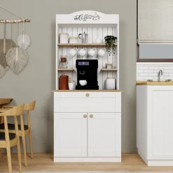 Aamiaiskaappi/kahvipiste Linento Furniture Lucas 7