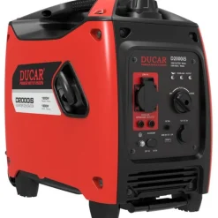 Aggregaatti Ducar D2000iS 1800/1600 W renkailla ja vetokahvalla
