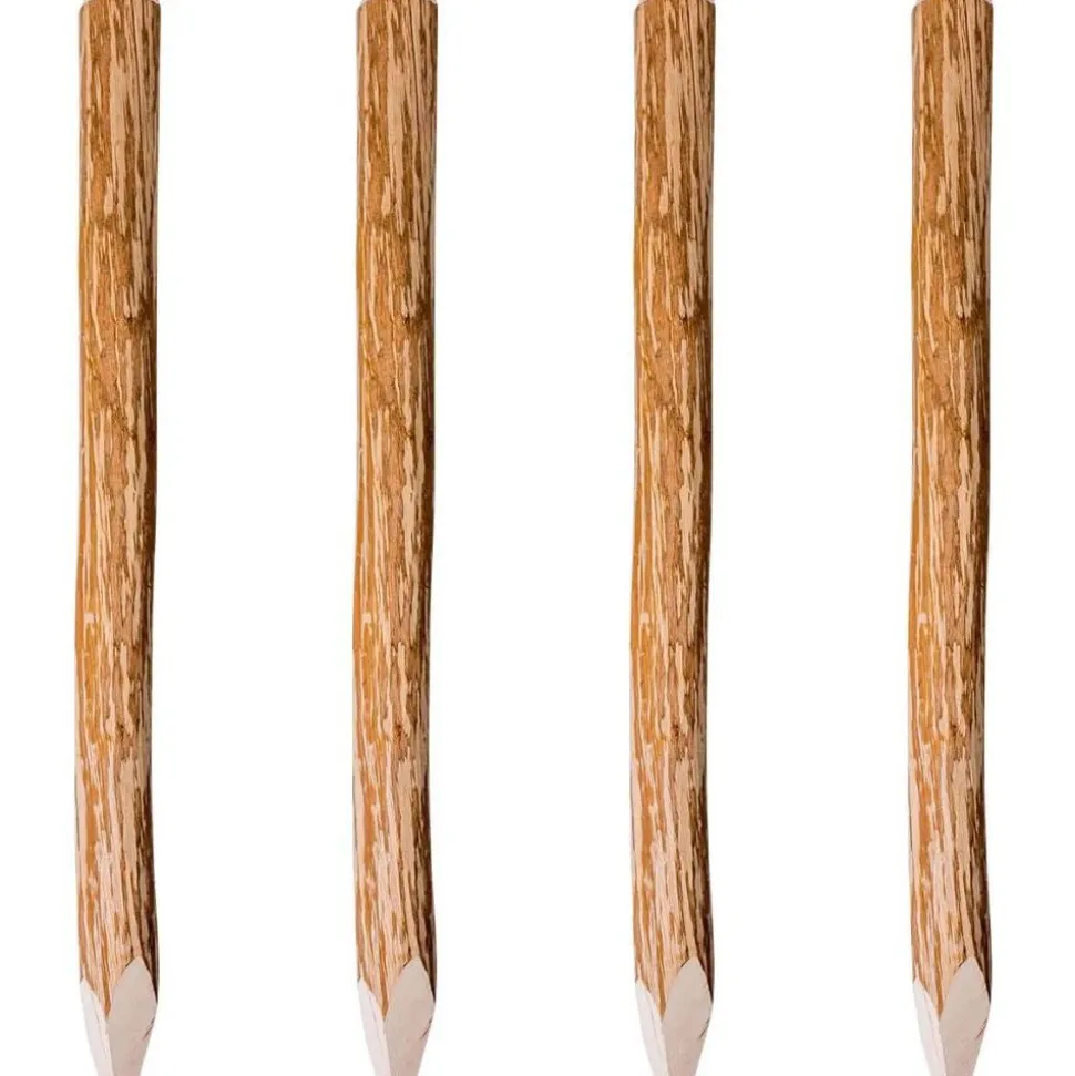 Aidanseipäät 4kpl pähkinäpuu 120cm
