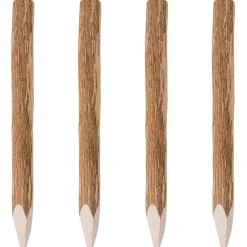 Aidanseipäät 4kpl pähkinäpuu 90cm