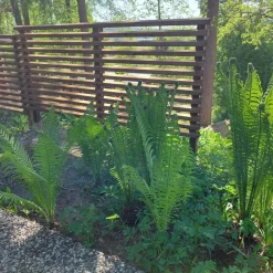 Aitaelementti Suunnikas A95R 1860x800 mm vinorima ruskea