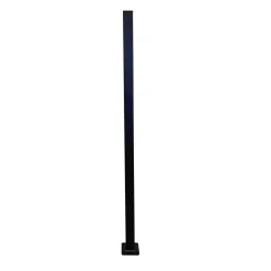 Aitatolppa Green Land Garden 130 x 5 x 5 cm musta alumiini