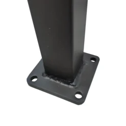 Aitatolppa Green Land Garden 130 x 5 x 5 cm musta alumiini