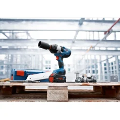 Akkuiskumutterinväännin Bosch Professional GDS 18V-1000 C Solo 18V ilman akkua