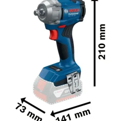Akkuiskumutterinväännin Bosch Professional GDS 18V-350 Solo 18V ilman akkua