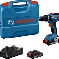 Akkuiskuporakone Bosch Professional GSB 18V-65 18V 2x2,0 Ah akuilla + L-Case