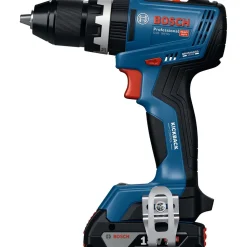 Akkuiskuporakone Bosch Professional GSB 18V-65 18V 2x2,0 Ah akuilla + L-Case