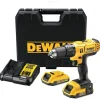 Akkuiskuporakone DeWalt XR DCD776D2-QW, 45Nm, 18V, 2x2.0Ah akuilla + TSTAK