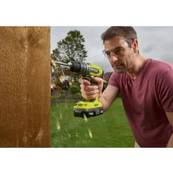 Akkuiskuporakone Ryobi ONE+ R18PD2-220SL 18V 2x2,0 Ah akuilla