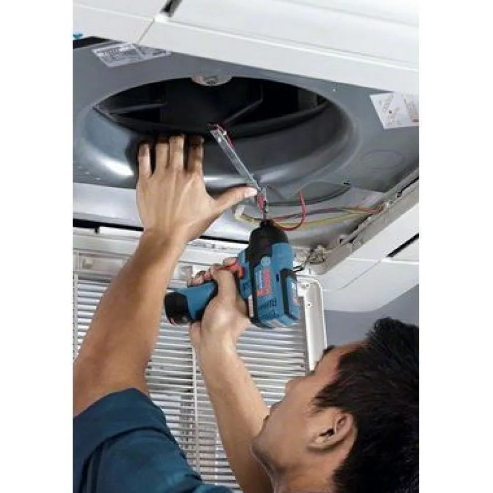 Akkuiskuruuvinväännin Bosch Professional GDR 12V-110 Solo 12V ilman akkua + L-Boxx