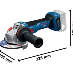 Akkukulmahiomakone Bosch Professional GWS 18V-11 Solo Ø125 mm 18V ilman akkua