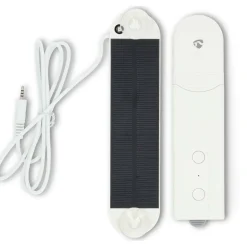 Akkukäyttöinen rullaverhomoottori aurinkopaneelilla Nedis BTMR10WT SmartLife Bluetooth