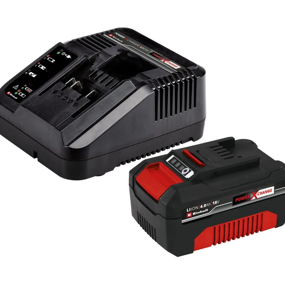 Akkumonitoimipuhallin Einhell Power X-Change GE-UB 18/250 LI E 18V 4,0 Ah akulla