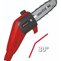 Akkuoksasaha Einhell Power X-Change GC-LC 18/20 Li T-Solo jatkovarrella 18V ilman akkua
