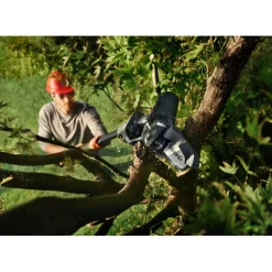 Akkuoksasaha Husqvarna Aspire PE5-P4A 18V 4,0 Ah akulla jatkovarrella (970621405)