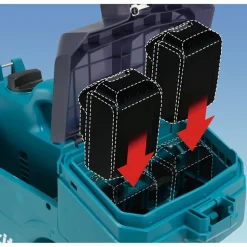 Akkupainepesuri Makita LXT DHW080ZK 80 bar 380 l/h 2x18V ilman akkuja