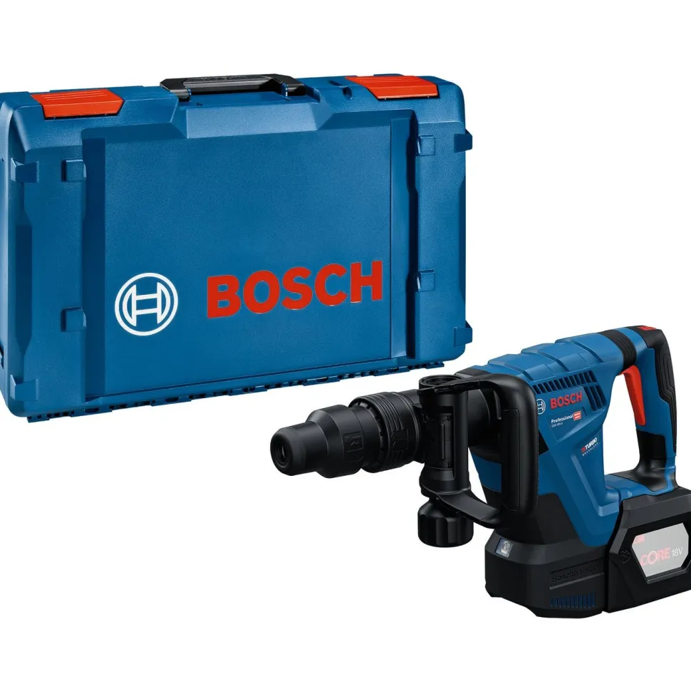 Akkupiikkausvasara Bosch Professional GSH 18V-5 Solo SDS-Max 18V ilman akkua + XL-Boxx
