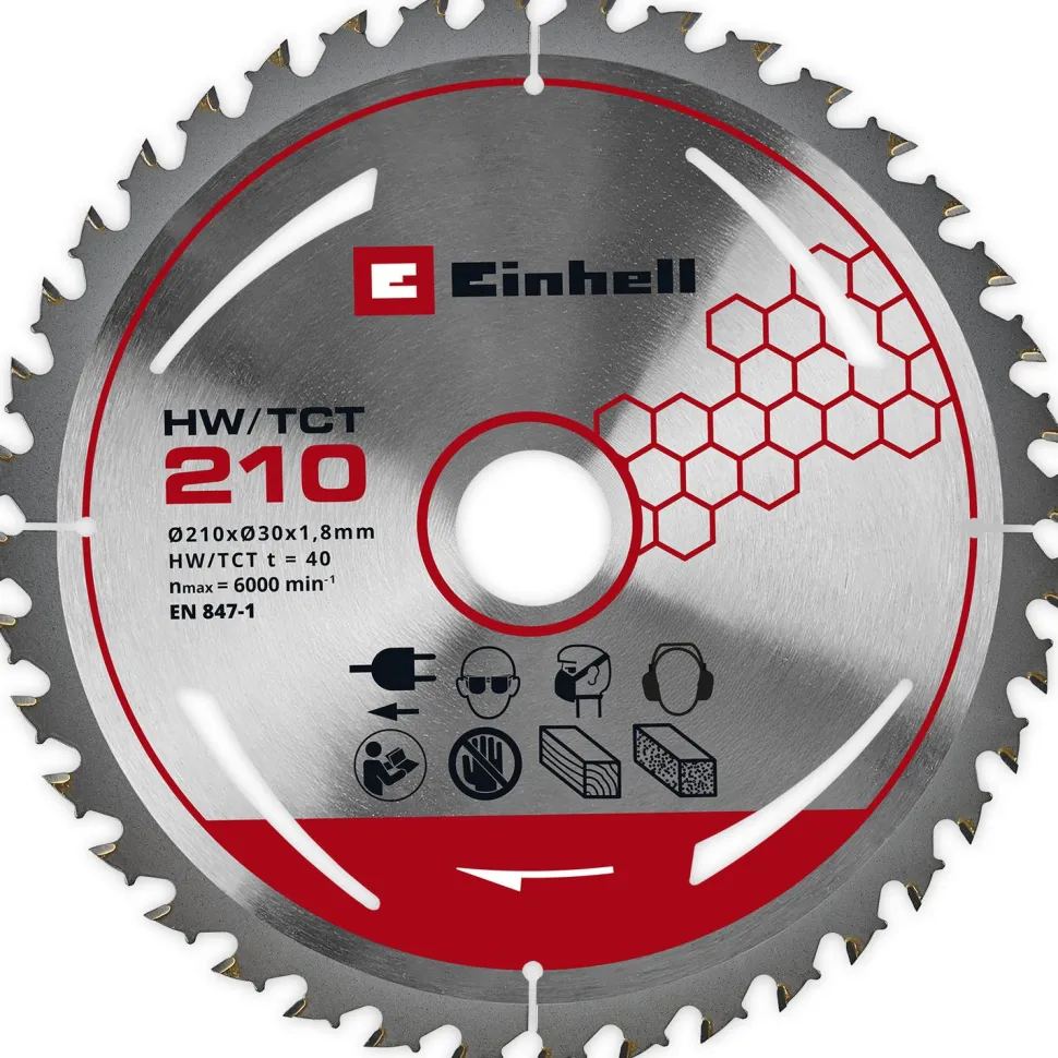 Akkupöytäsaha Einhell PXC TE-TS 36/8 T Li-Solo 2x36V ilman akkuja