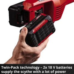 Akkuraivaussaha Einhell Power X-Change Agillo 2x18V ilman akkuja