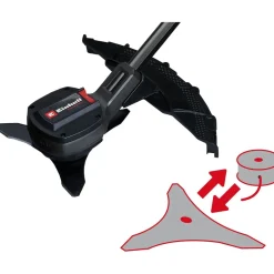 Akkuraivaussaha Einhell Power X-Change GP-BC 36/430 Li BL-Solo 2x18V ilman akkuja
