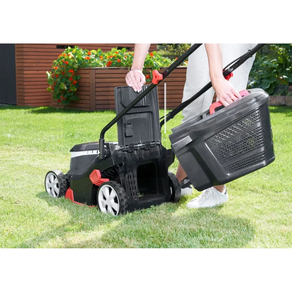 Akkuruohonleikkuri AL-KO Easy 3.22 Li 2x18V 2x2,5 Ah akuilla