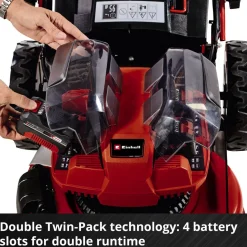Akkuruohonleikkuri Einhell Power X-Change GE-CM 36/47 S HW Li vetävä + 4 akkua