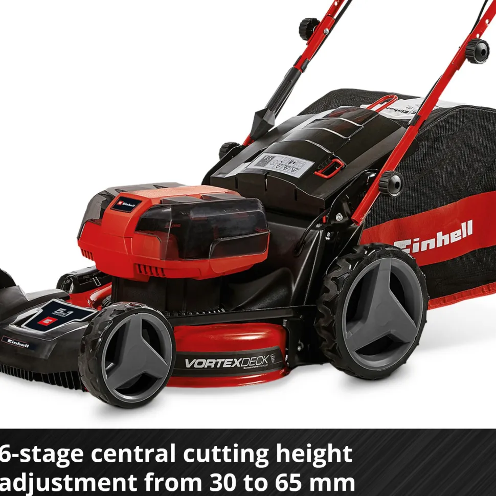 Akkuruohonleikkuri Einhell Power X-Change GE-CM 36/47 S HW Li vetävä + 4 akkua