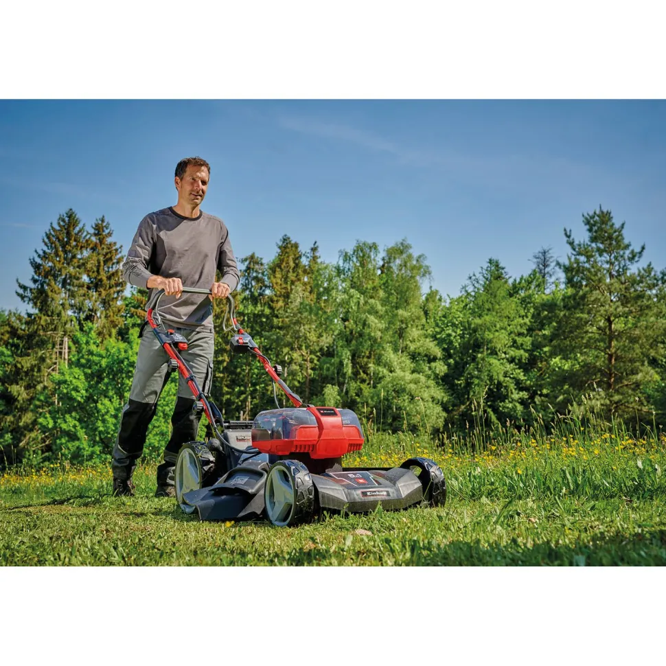 Akkuruohonleikkuri Einhell Power X-Change GE-CM 36/47 S HW Li vetävä + 4 akkua