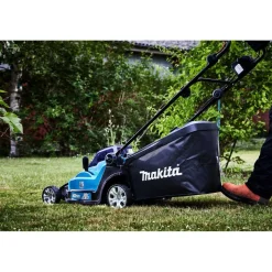 Akkuruohonleikkuri Makita DLM432PT2 575 m² 2X18V 2X5.0Ah akuilla