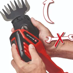 Akkuruohosakset/-pensasleikkuri Einhell Power X-Change GE-CG 18/100 Li-Solo 18V ilman akkua
