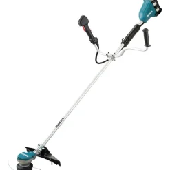 Akkutrimmeri Makita DUR368APT2 2x18V 2x5,0 Ah akuilla