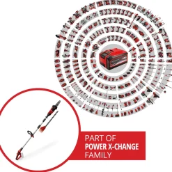 Akkuyhdistelmäsaha Einhell Power X-Change GE-HC 18 Li T Solo ei sis. akkua