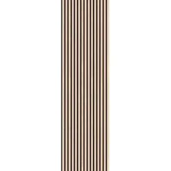 Akustiikkalevy Fibrotech Premium, 22x605x2440mm, vaalea tammi puuviilu