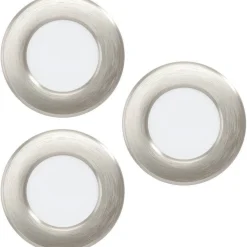 Alasvalosarja 3 x Eglo Fueva 6-z LED RGB/CCT Ø8.6cm IP44
