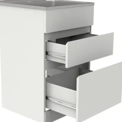Allaskaappi Nordic Tech NTB 5 560x880x520 valkoinen/rst
