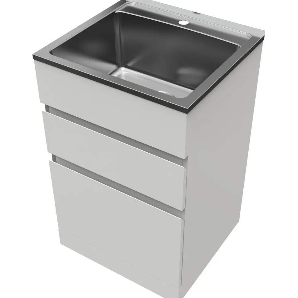 Allaskaappi Nordic Tech NTB 5 560x880x520 valkoinen/rst