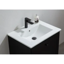Allaskaappi pesualtaalla Bathlife Fröjd 620x470x600cm mattamusta