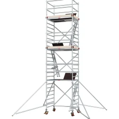 Alumiiniteline Tikli Jumbo 9978-6P, tasokorkeus 6.5m, 180x135cm