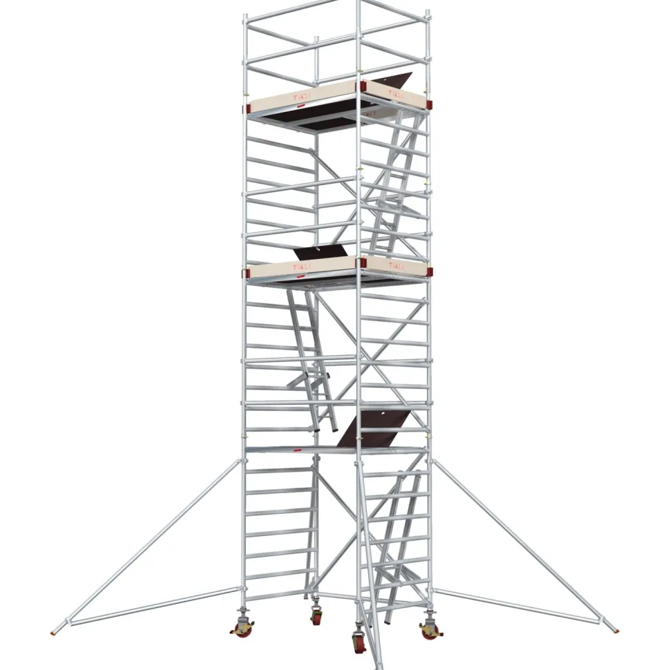 Alumiiniteline Tikli Jumbo 9978-6P, tasokorkeus 6.5m, 180x135cm