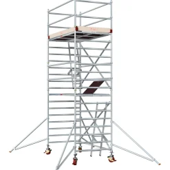 Alumiiniteline Tikli Jumbo 9900-4P, tasokorkeus 4.5m, 250x135cm