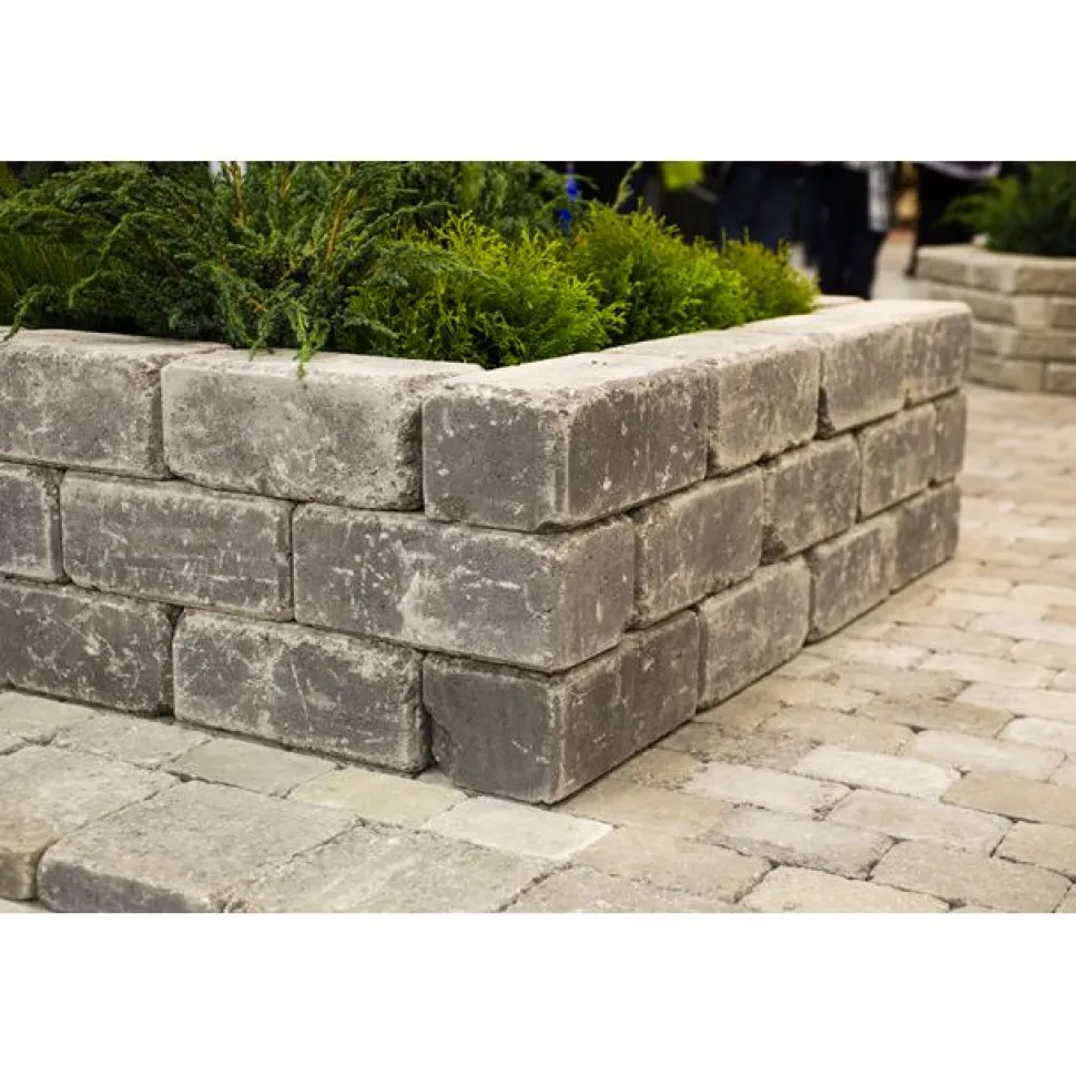 Antiikkilaatta Lakka 238x238x60 mm harmaa