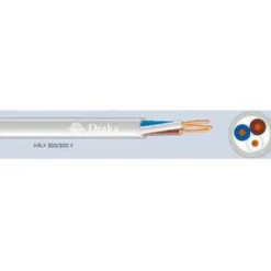 Asennuskaapeli Draka HÄLY 3x0,5 300V R100