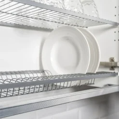 Astiankuivauskaapin runko Ideal Keittiöt 703mm valkoinen