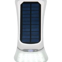 Aurinkokennoseinävalaisin Trio Diadema LED ladattava liike- ja hämärätunnistin 4000K valkoinen