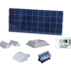 Aurinkopaneelisetti matkailuajoneuvoon Bright Solar 160 W