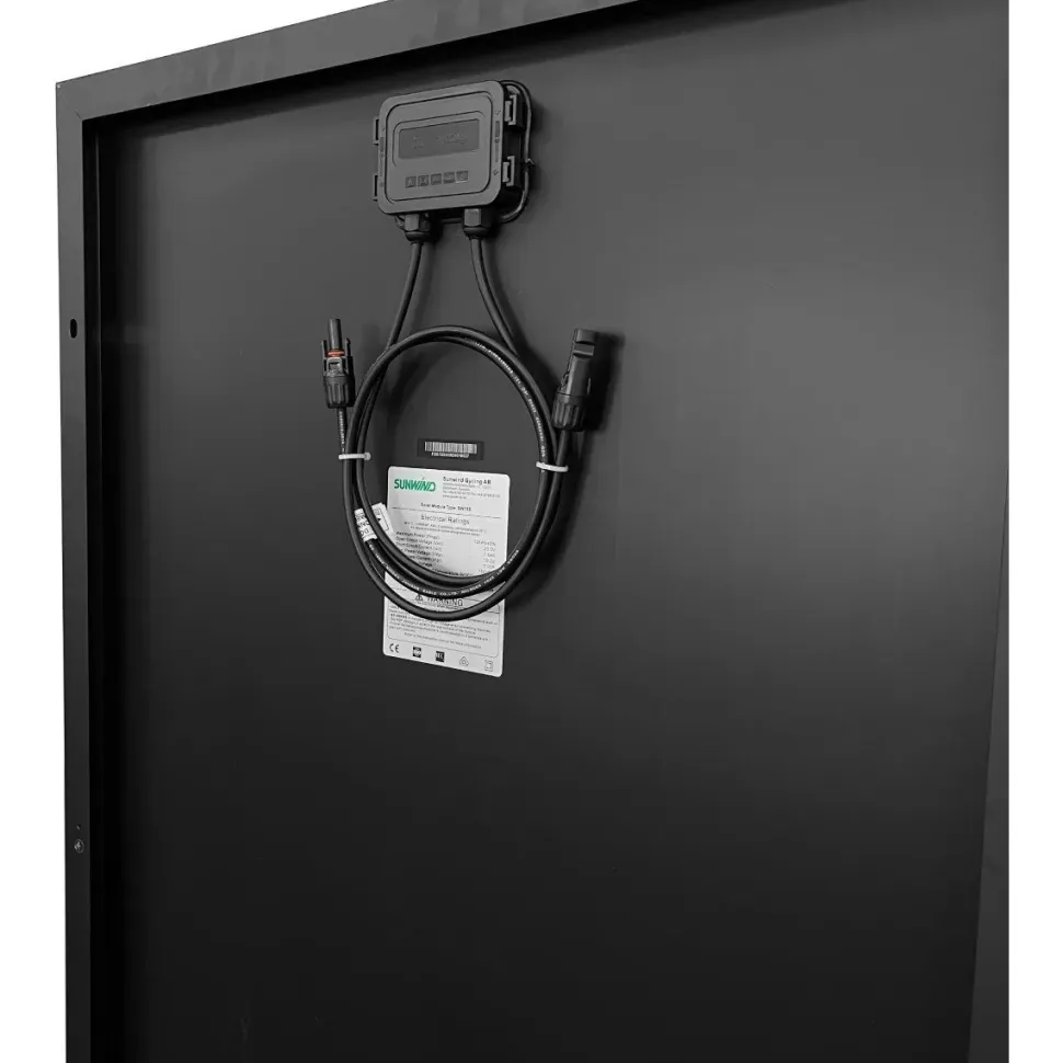 Aurinkopaneeli Sunwind Horizon, 135W, 12V, 1100x676x35mm, musta