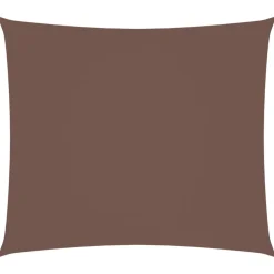 Aurinkopurje Oxford-kangas suorakaide 2,5x3 m ruskea (35810)