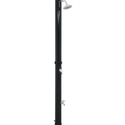 Aurinkovoimasuihku 220 cm 20 l musta