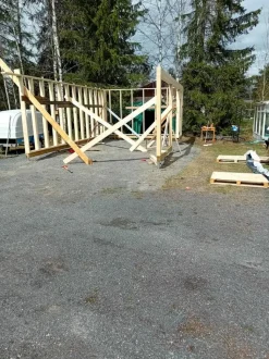 Autokatoksen runkopaketti Timburg, eri kokoja